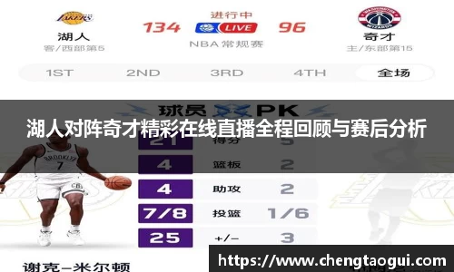 湖人对阵奇才精彩在线直播全程回顾与赛后分析