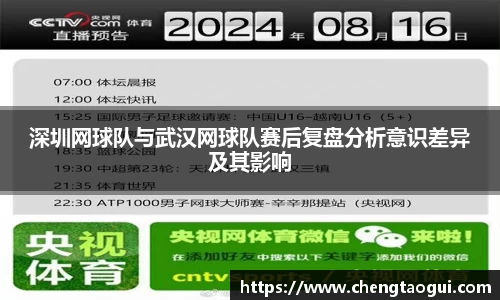 深圳网球队与武汉网球队赛后复盘分析意识差异及其影响
